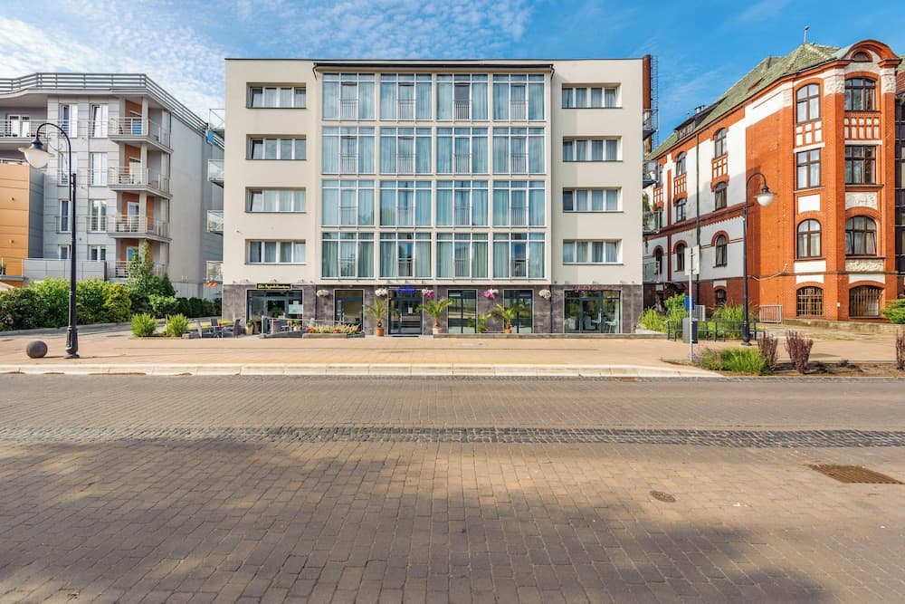 Konaklama yerinin ön cephesi