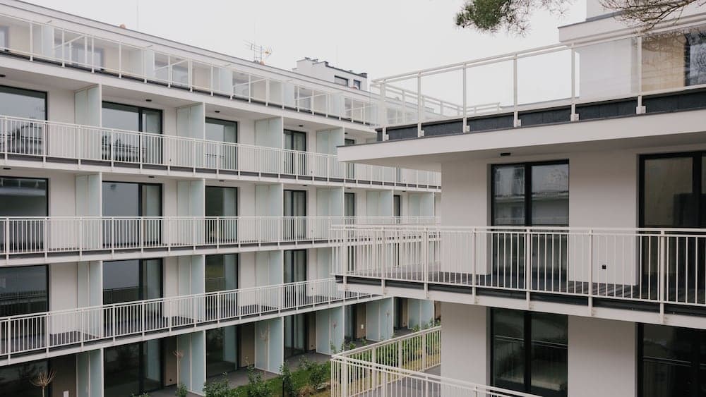 Konaklama yerinin ön cephesi