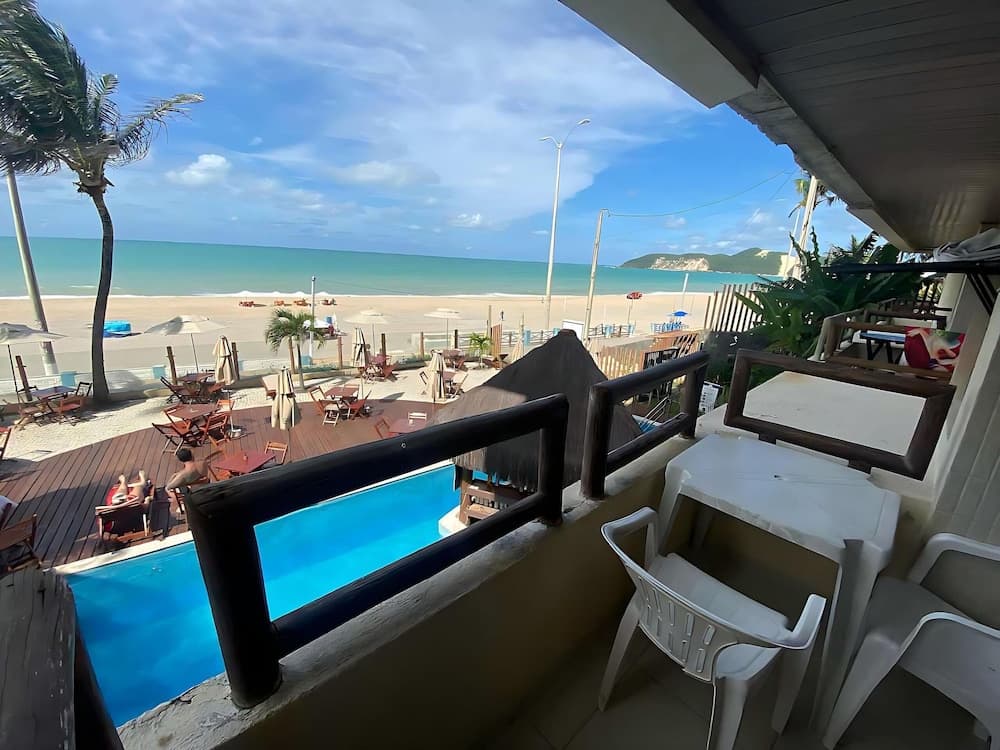 Flat 1 Quarto Beira Mar-Com Piscina-120D