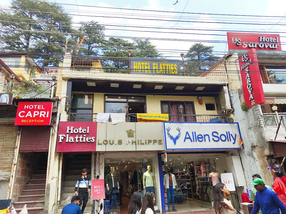 Konaklama yerinin ön cephesi