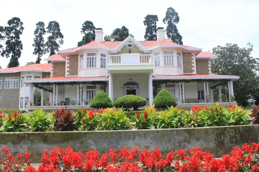 Konaklama yerinin ön cephesi