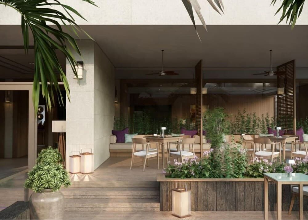 Konaklama yerinin ön cephesi