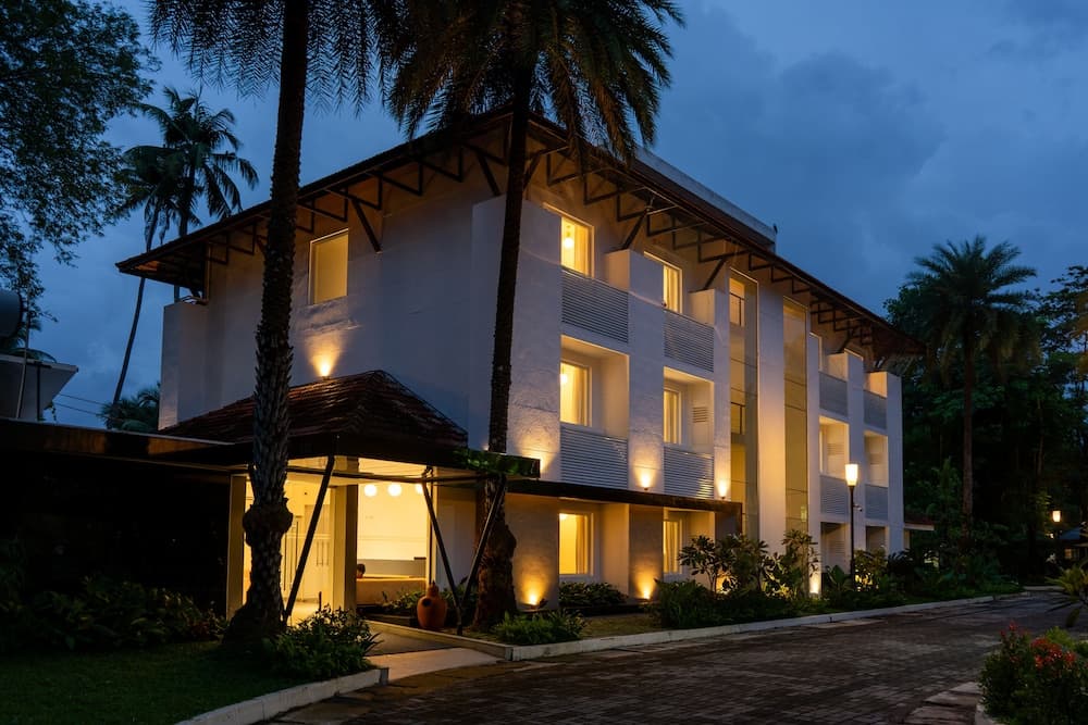 Konaklama yerinin ön cephesi