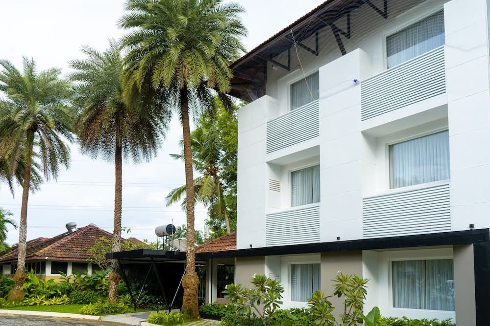 Konaklama yerinin ön cephesi