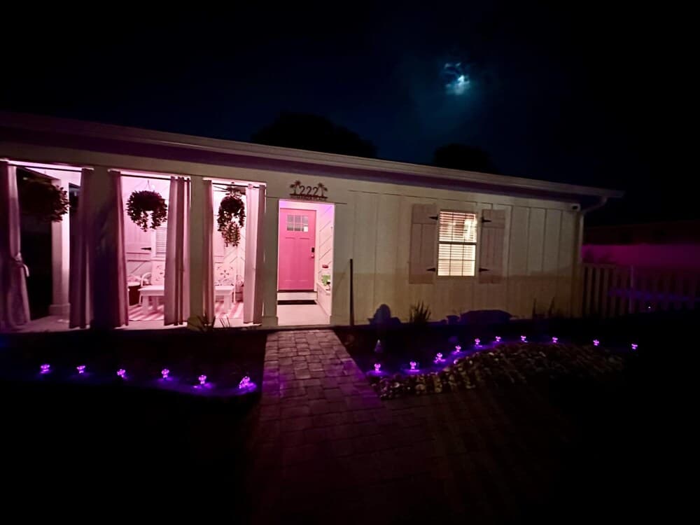 Konaklama yerinin ön cephesi