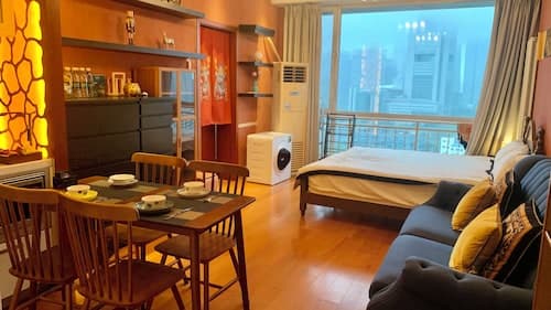 Beijing Furnished Apt with Queen bed