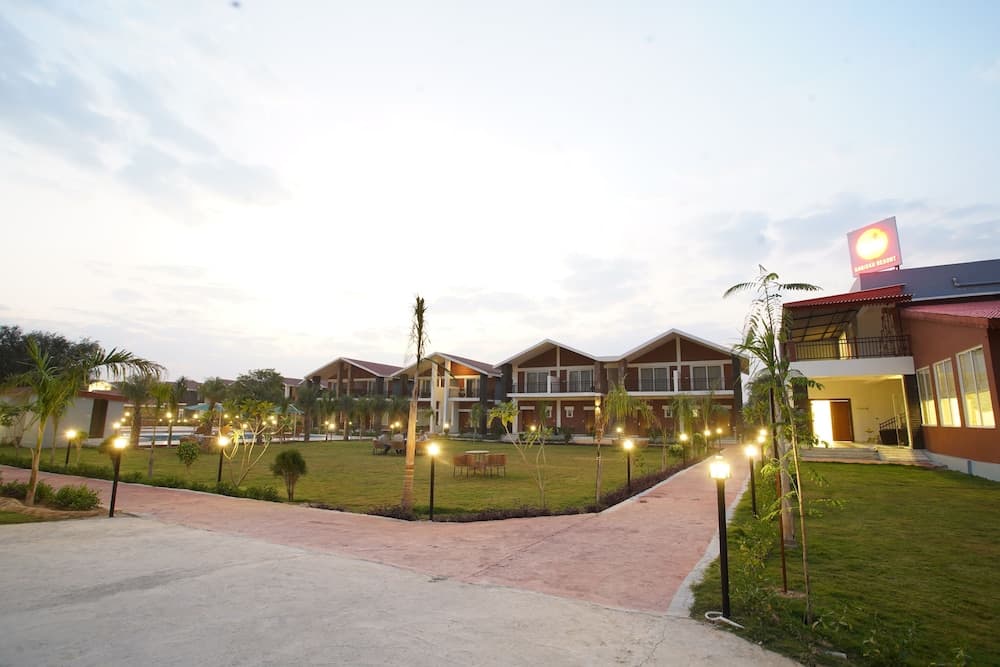 Konaklama yerinin ön cephesi