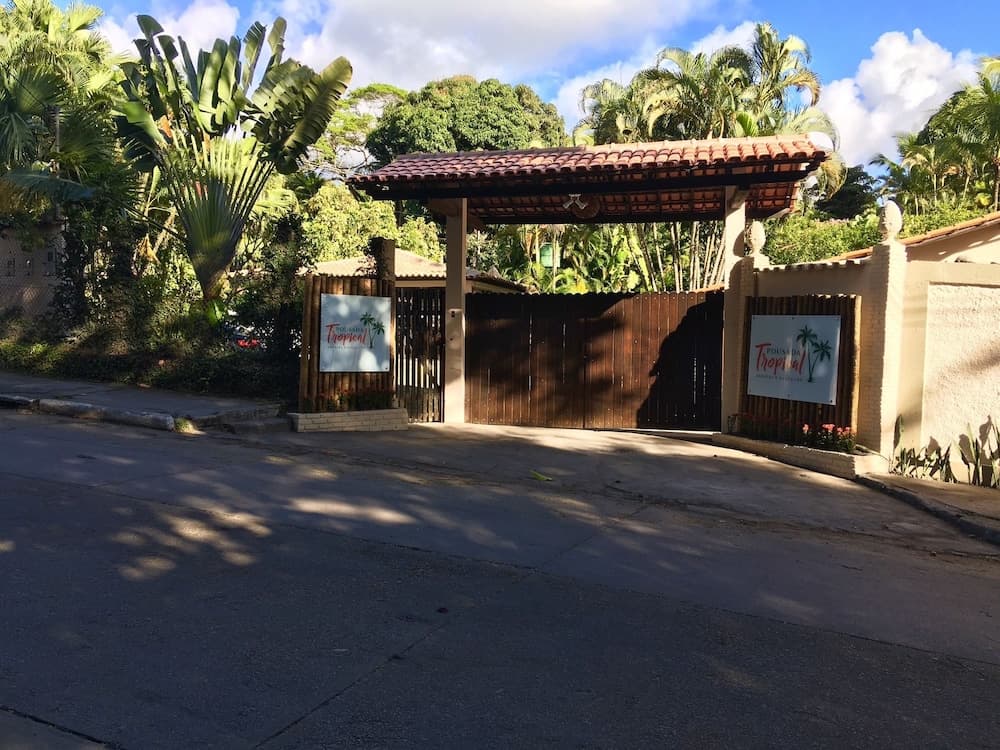 Konaklama yerinin ön cephesi