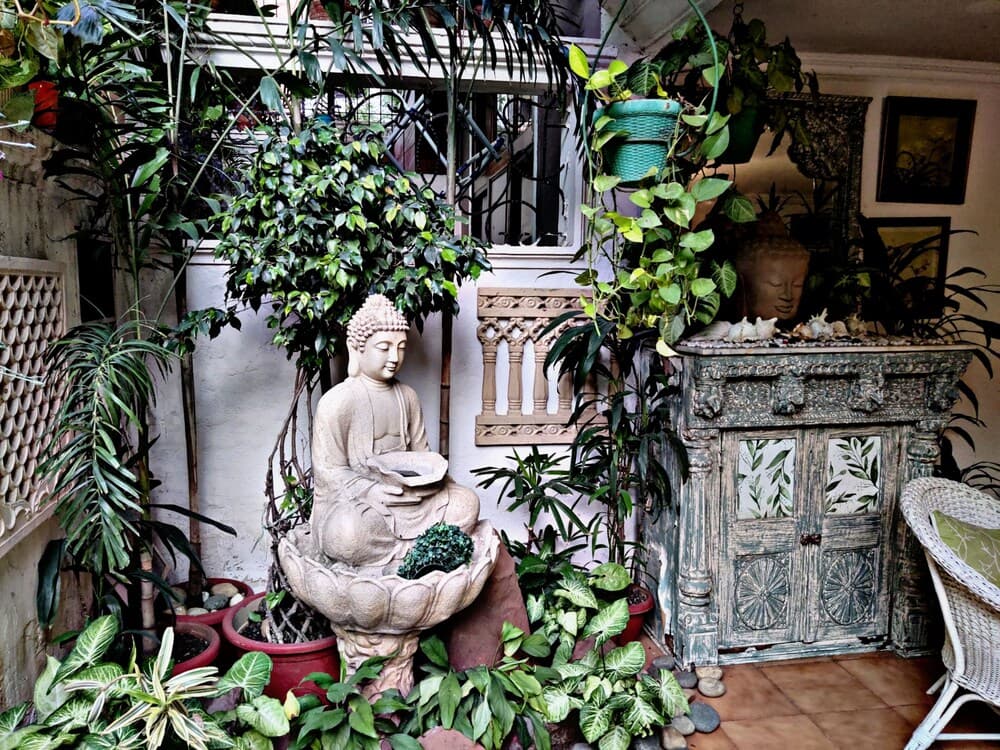 Konaklama yerinin ön cephesi