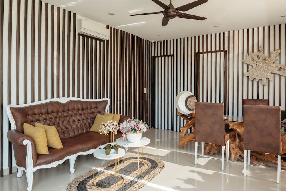 Konaklama yerinin ön cephesi