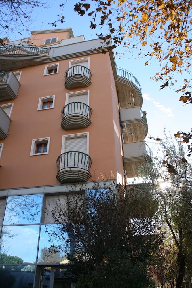 Konaklama yerinin ön cephesi