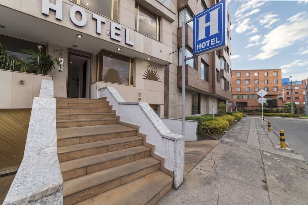 Konaklama yerinin ön cephesi