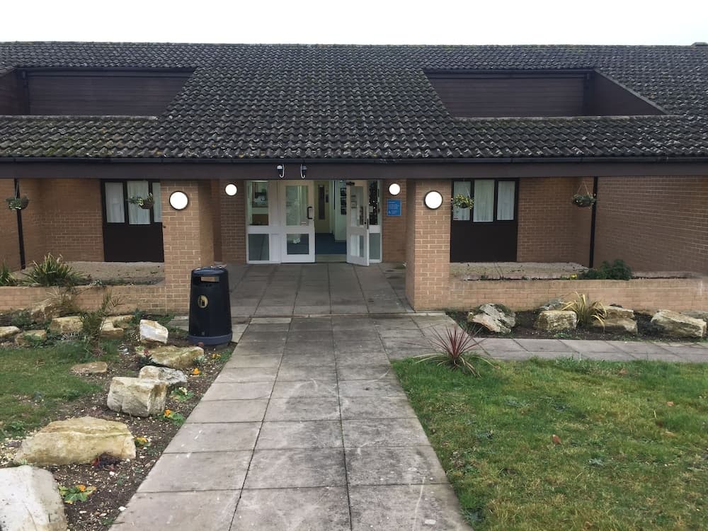 Konaklama yerinin ön cephesi