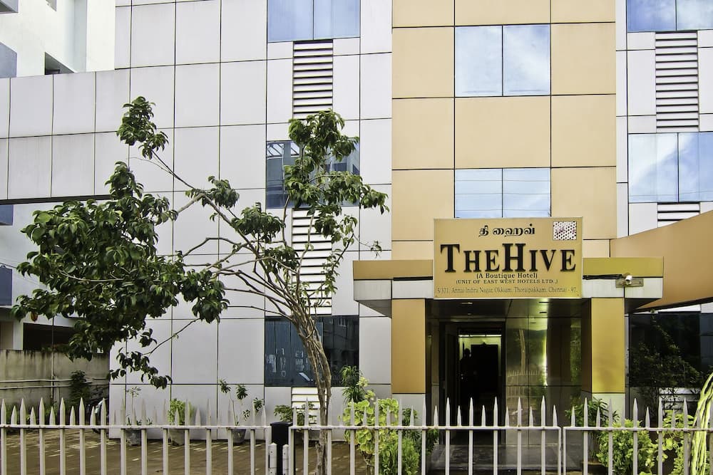 Konaklama yerinin ön cephesi