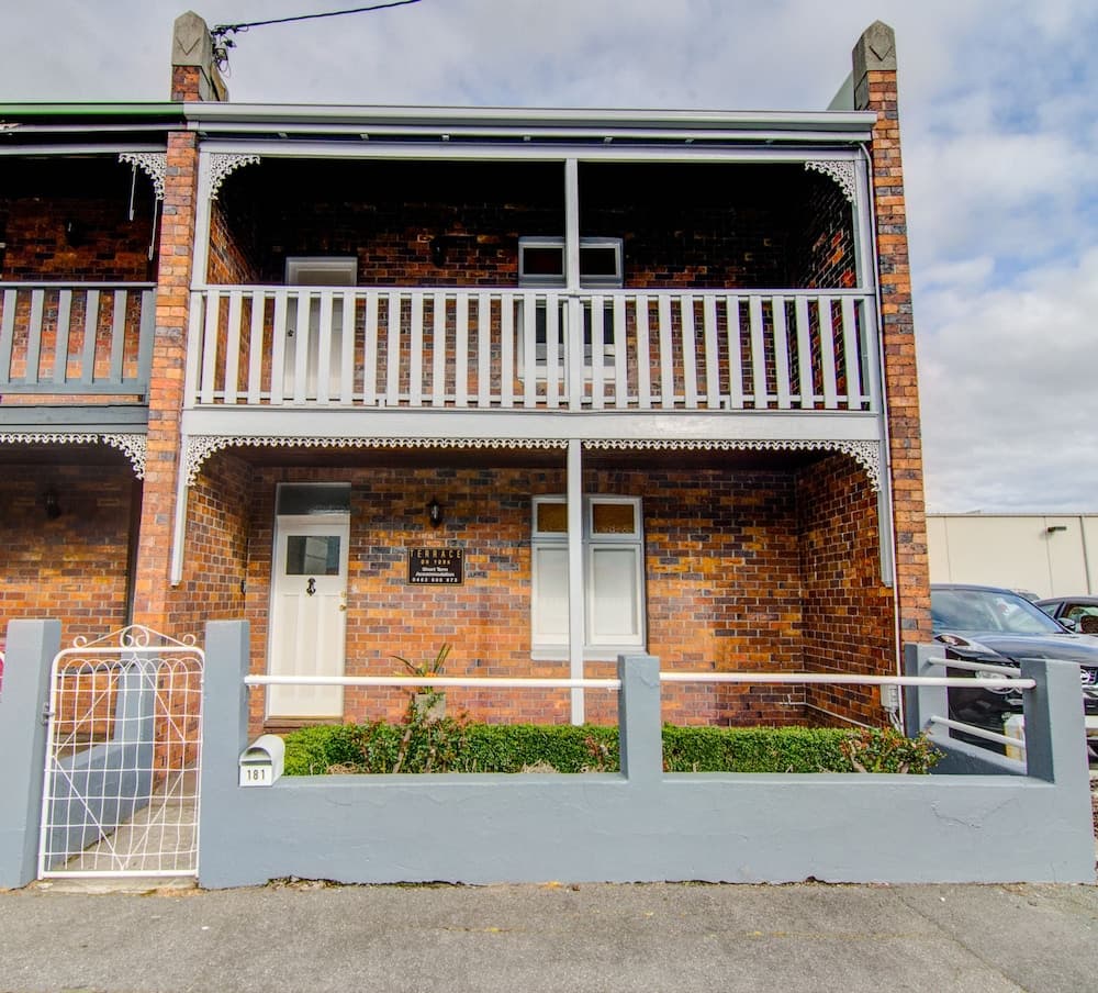 Konaklama yerinin ön cephesi