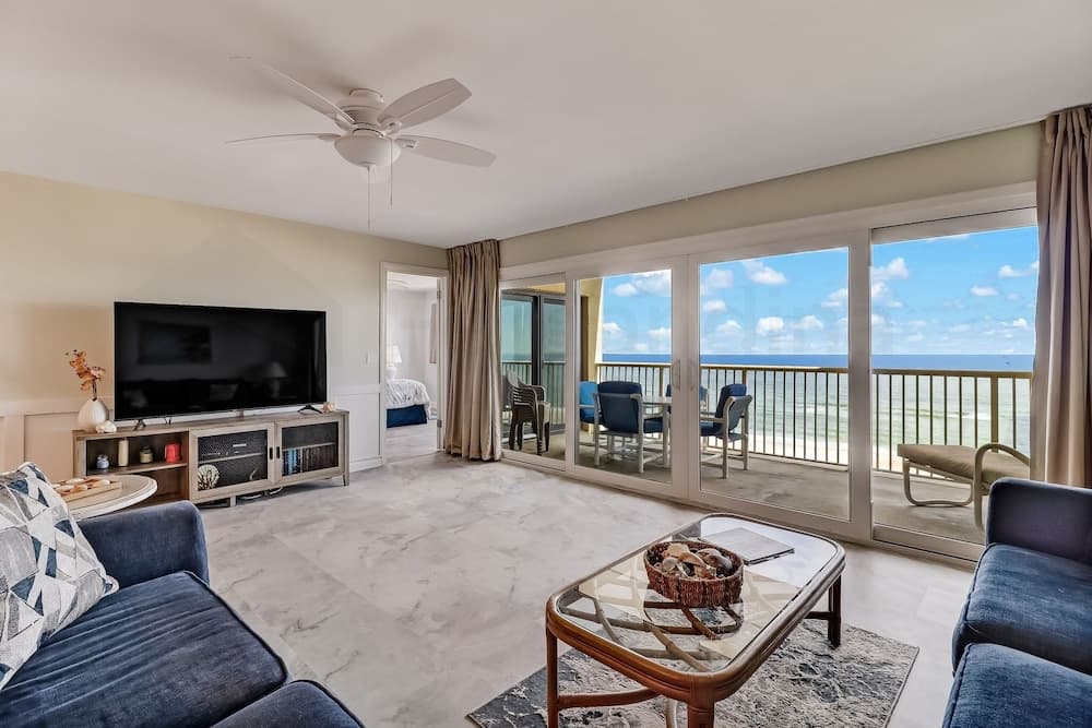 Oceanfront Condo with Beach Access, Pool, and Tennis Court by RedAwning