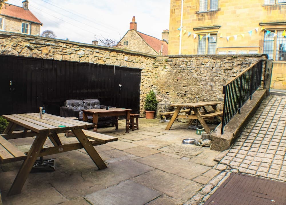 Açık havada yemek servisi