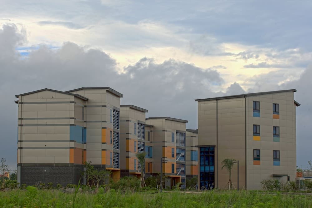 Konaklama yerinin ön cephesi