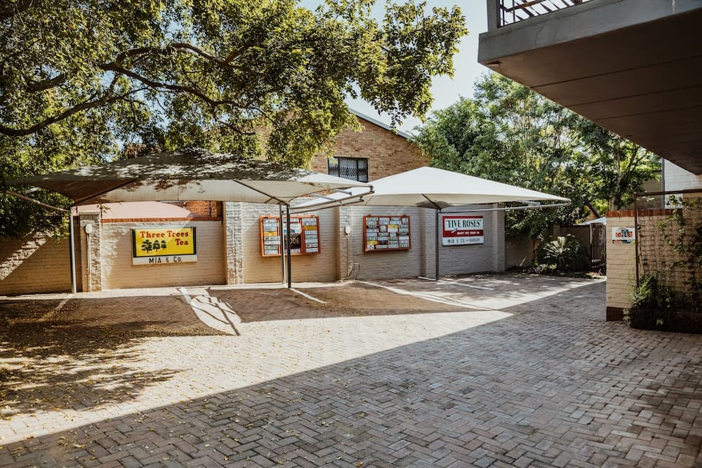 Konaklama yerinin ön cephesi