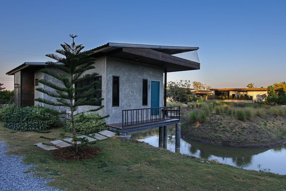 Konaklama yerinin ön cephesi