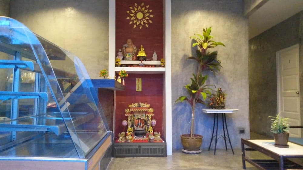 Konaklama yerinin ön cephesi