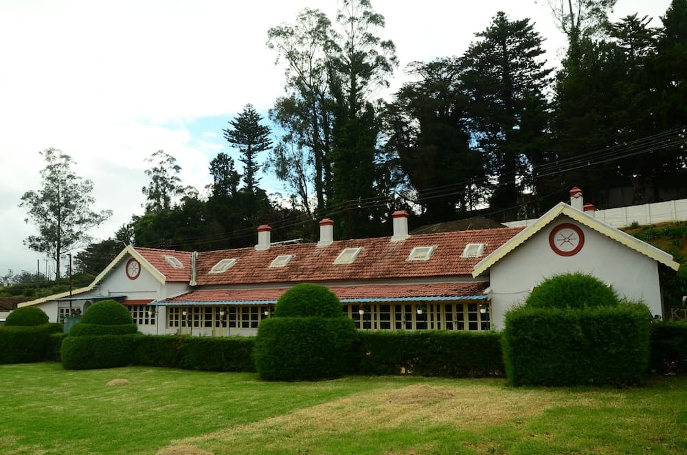 Konaklama yerinin ön cephesi