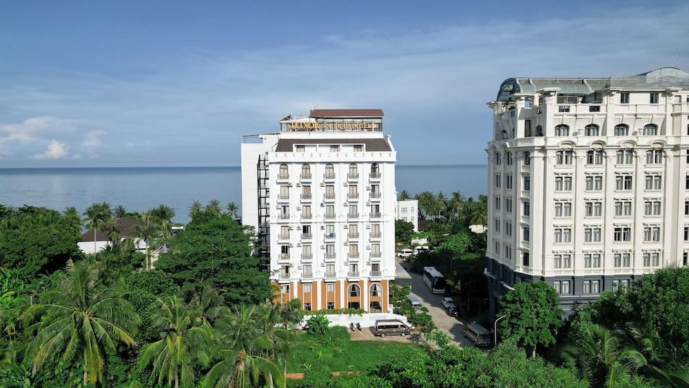 Konaklama yerinin ön cephesi