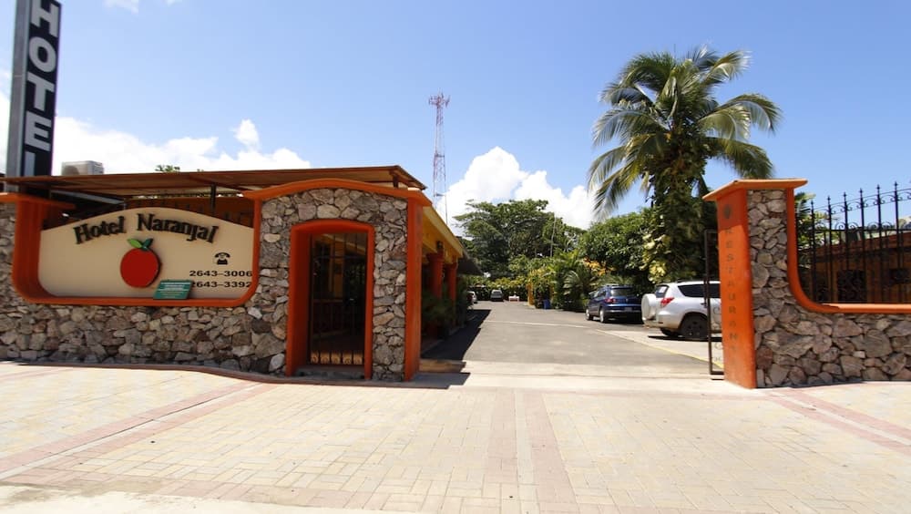 Konaklama yerinin ön cephesi