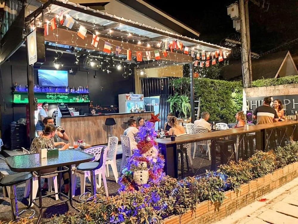 Konaklama yerinin ön cephesi