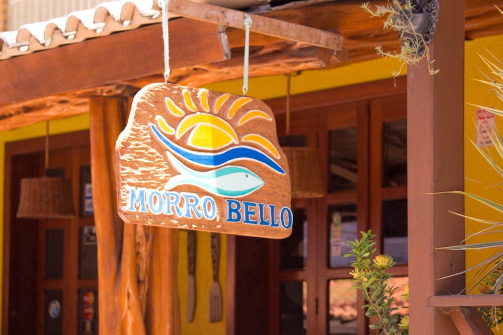 Konaklama yerinin ön cephesi