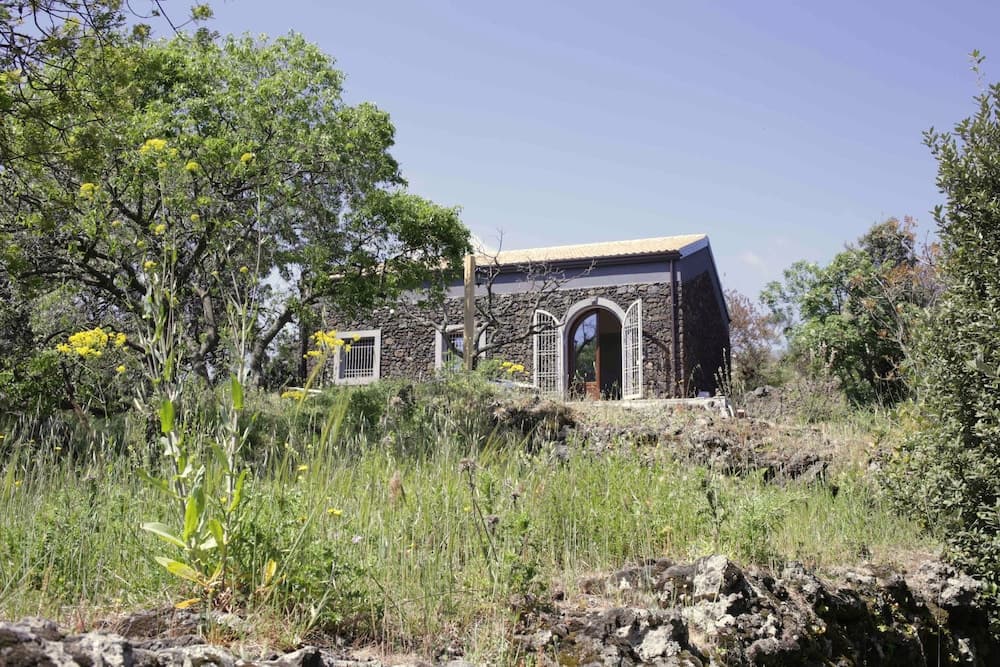 Konaklama yerinin ön cephesi