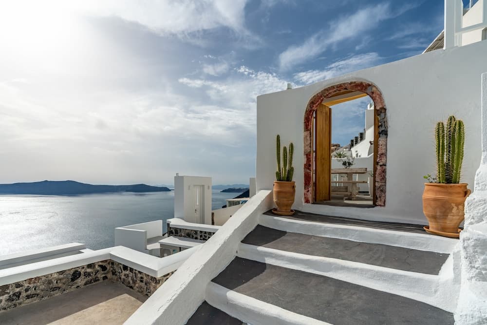 Konaklama yerinin ön cephesi