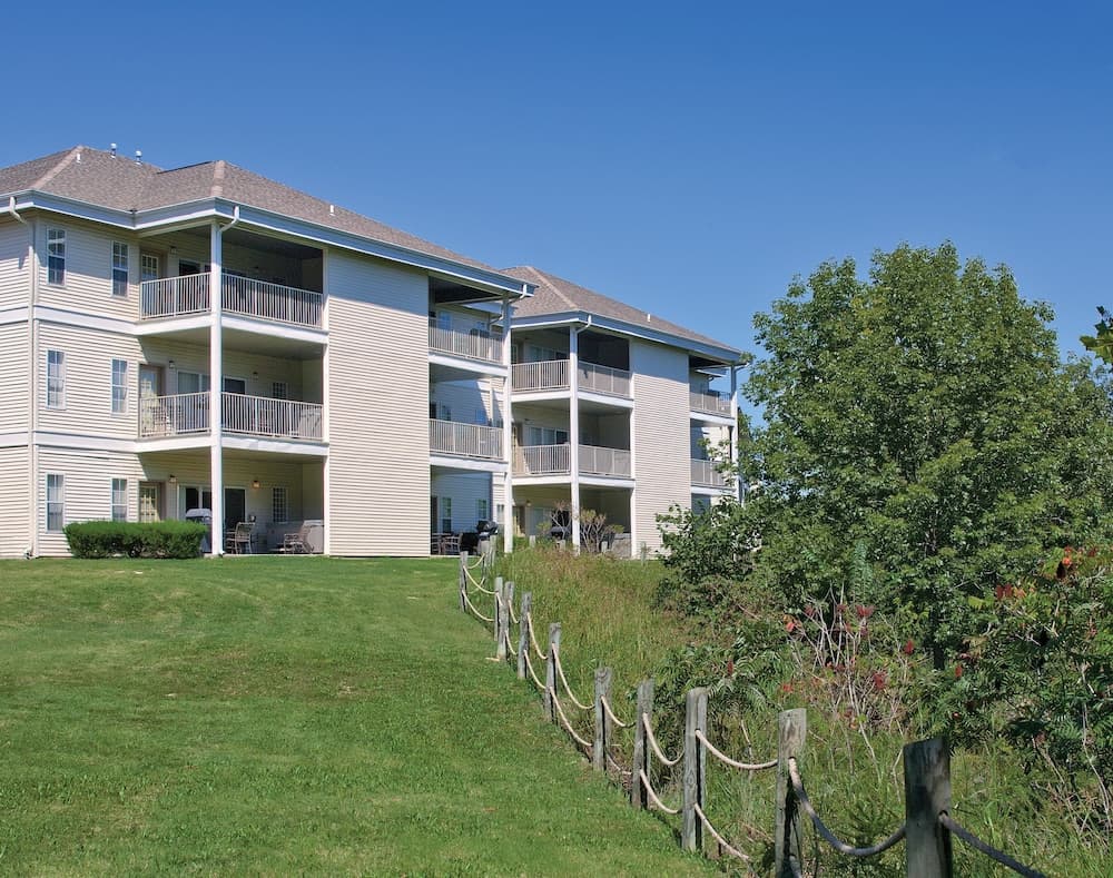 Konaklama yerinin ön cephesi