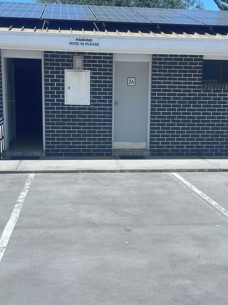Konaklama yerinin ön cephesi