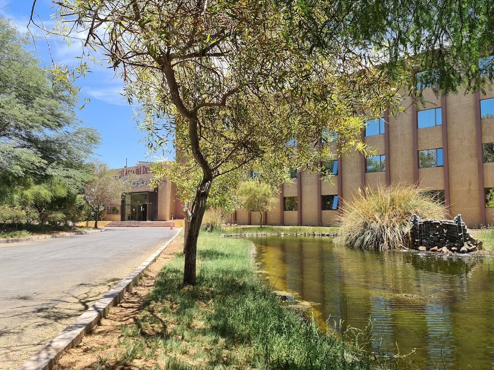 Konaklama yerinin ön cephesi