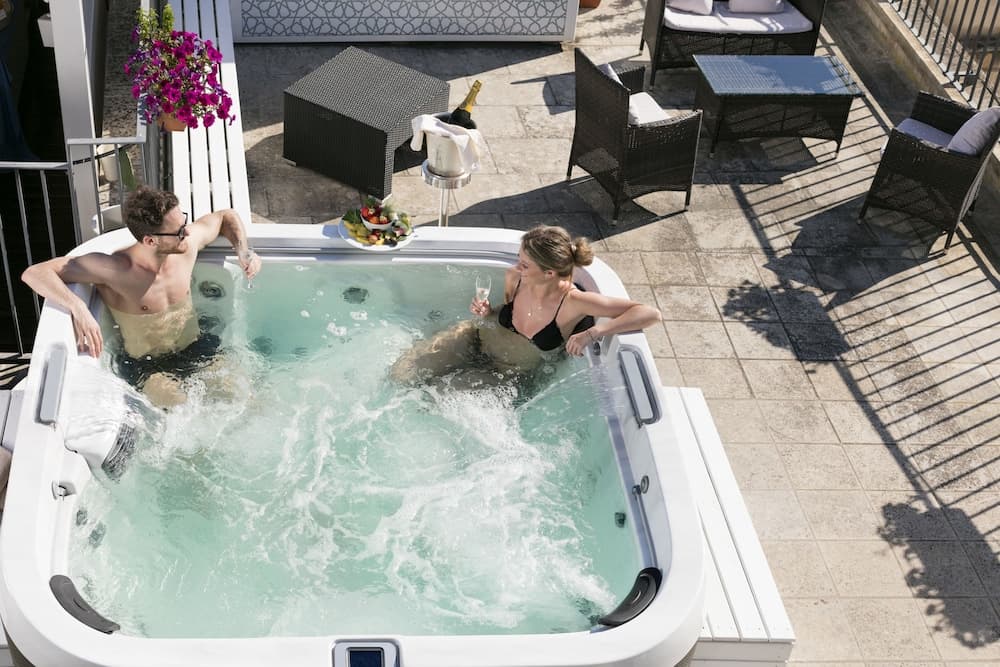 Açık spa küveti