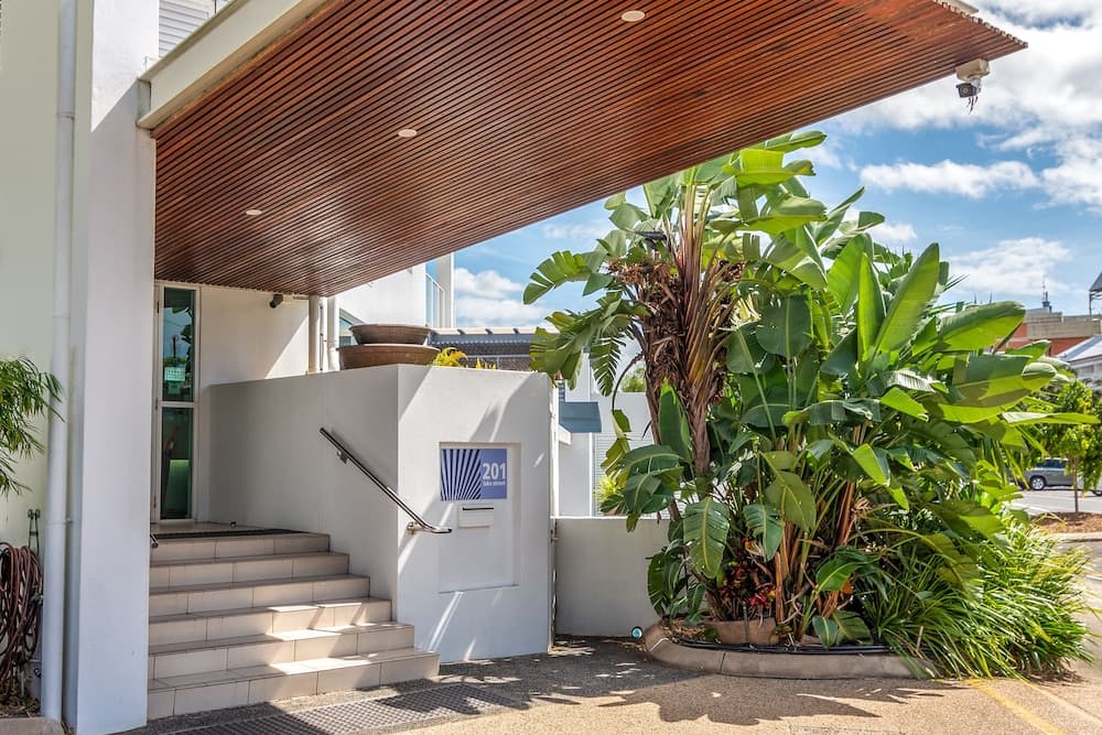 Konaklama yerinin ön cephesi