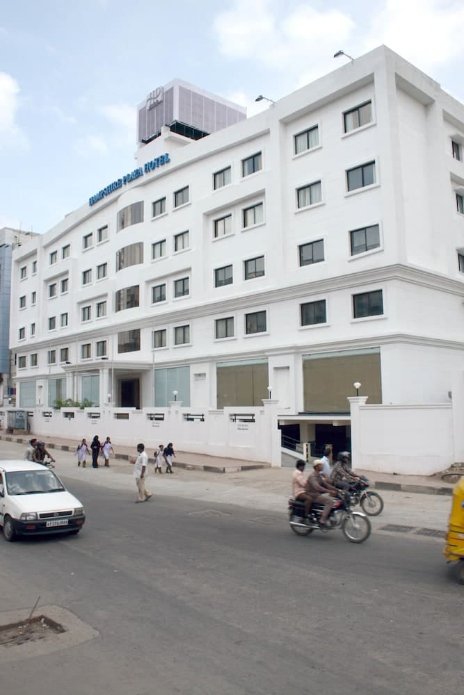 Konaklama yerinin ön cephesi