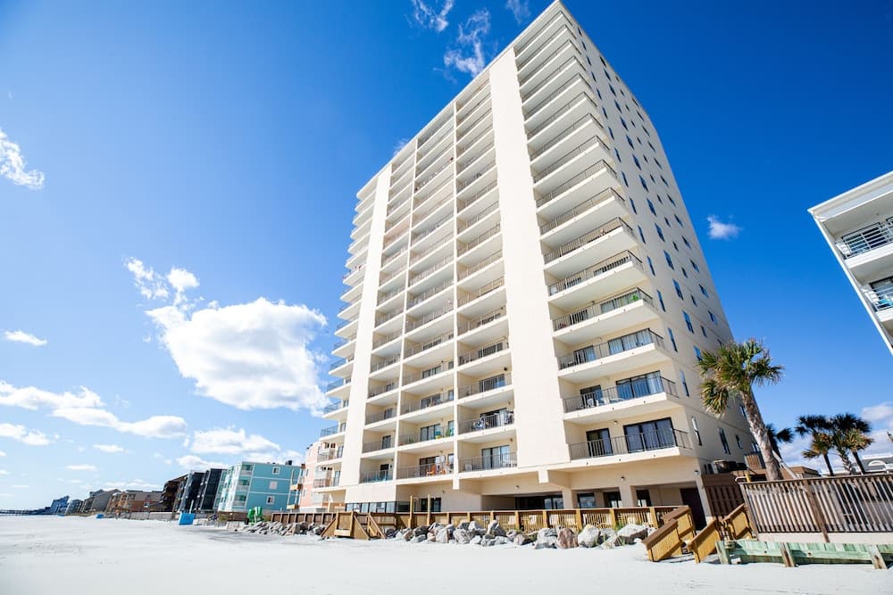 Konaklama yerinin ön cephesi