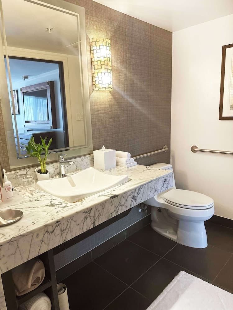 Engellilere uygun banyo