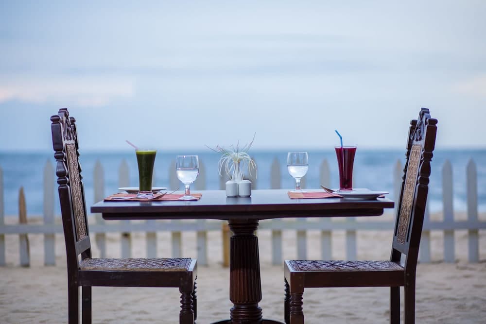 Çiftler için yemek servisi