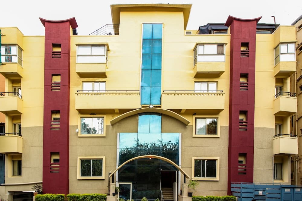 Konaklama yerinin ön cephesi