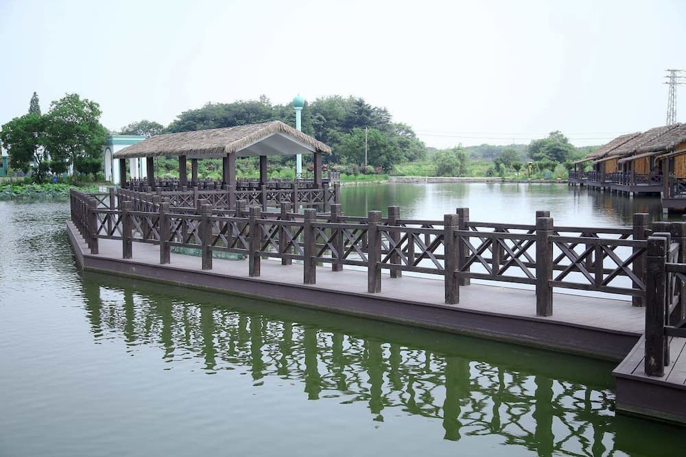 Konaklama yerinin ön cephesi