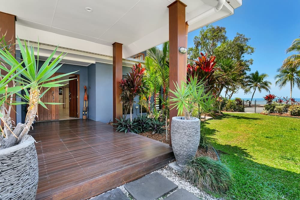 Konaklama yerinin ön cephesi