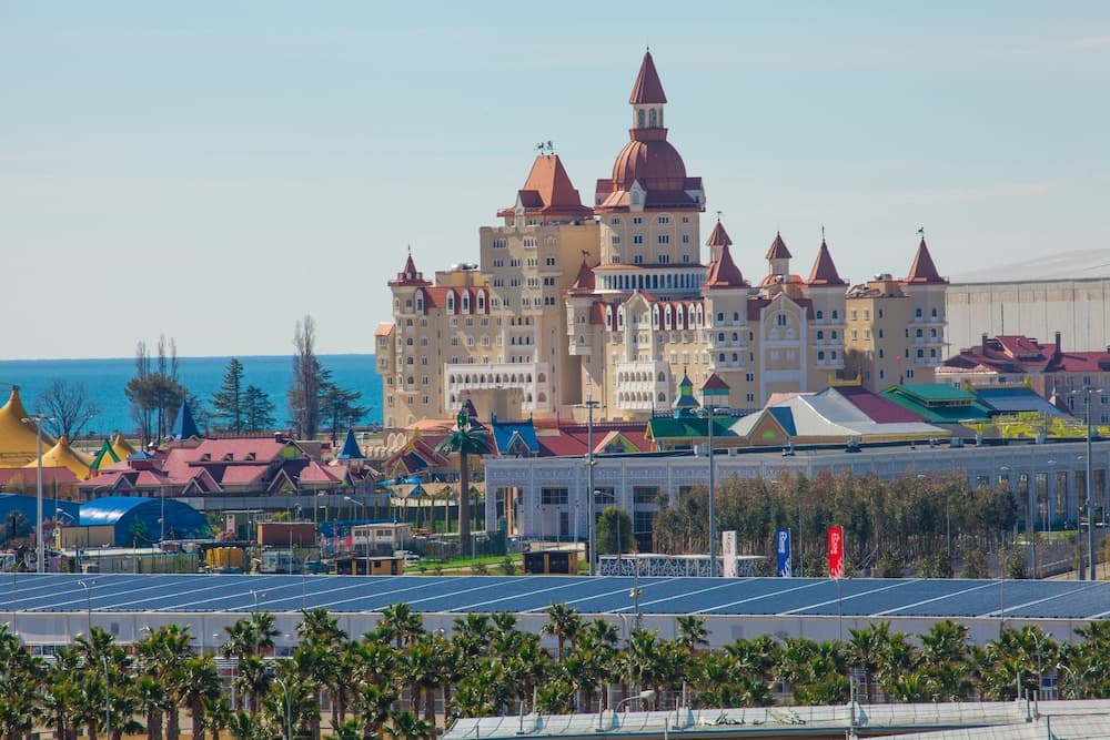 Konaklama yerinden manzara