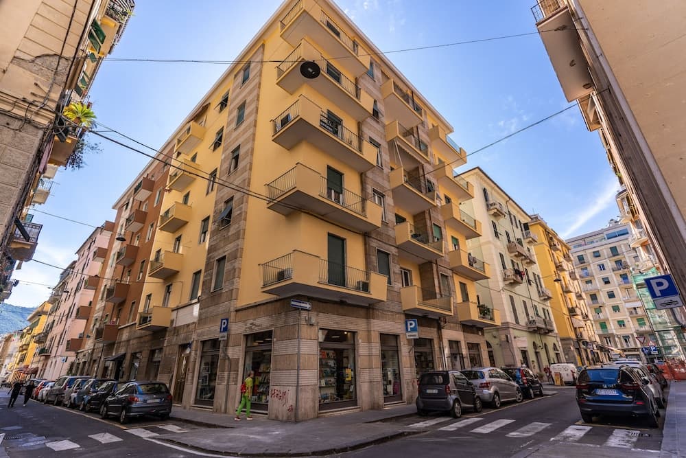 Konaklama yerinin ön cephesi