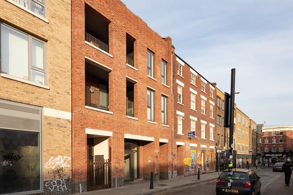 Konaklama yerinin ön cephesi