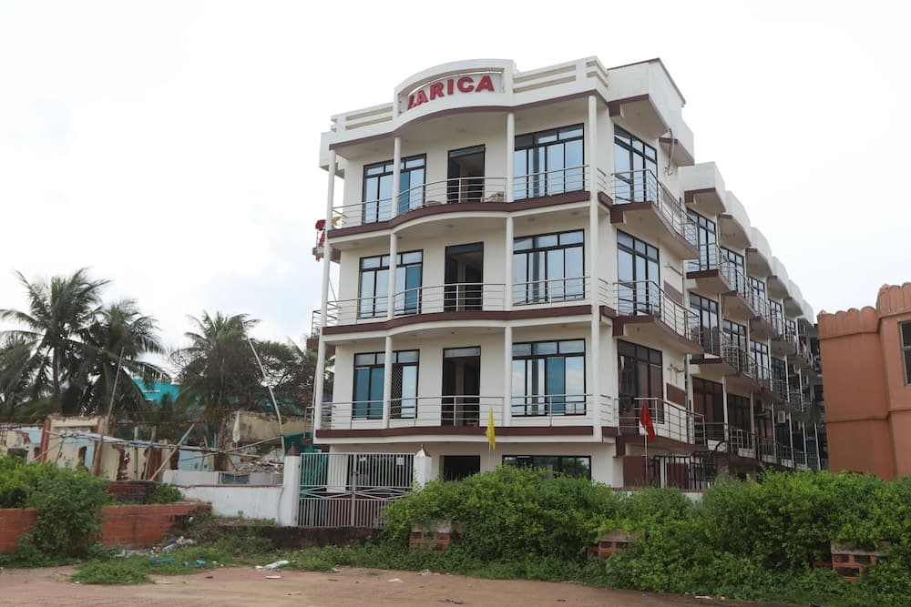 Konaklama yerinin ön cephesi