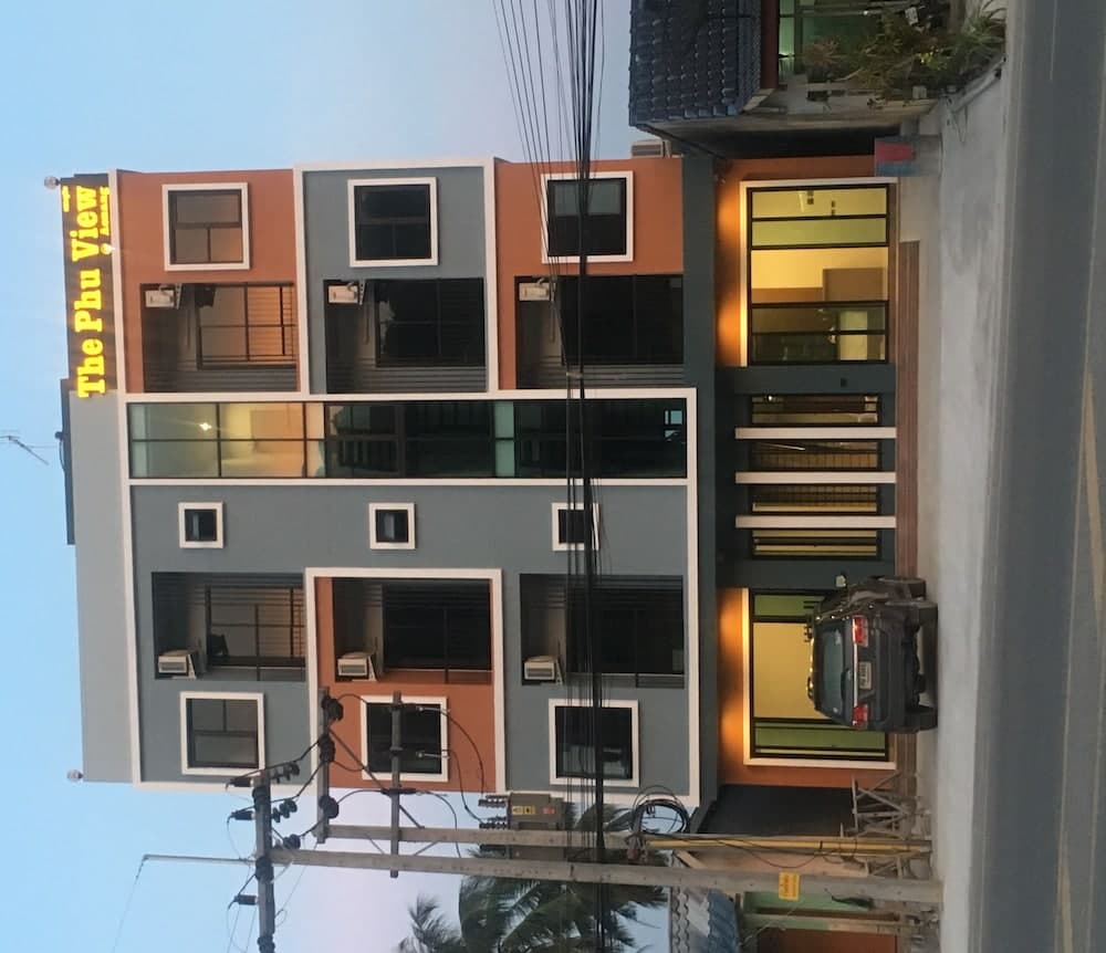 Konaklama yerinin ön cephesi