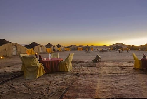 Bivouac Le Nomade camp